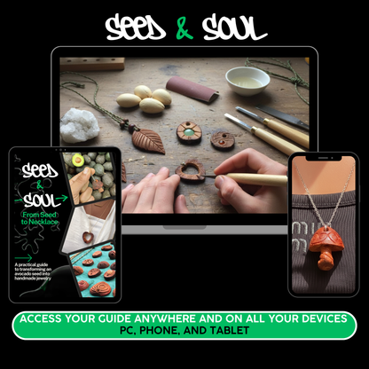 SEED & SOUL GUIDE – FROM SEED 🌿 TO NECKLACE 📿