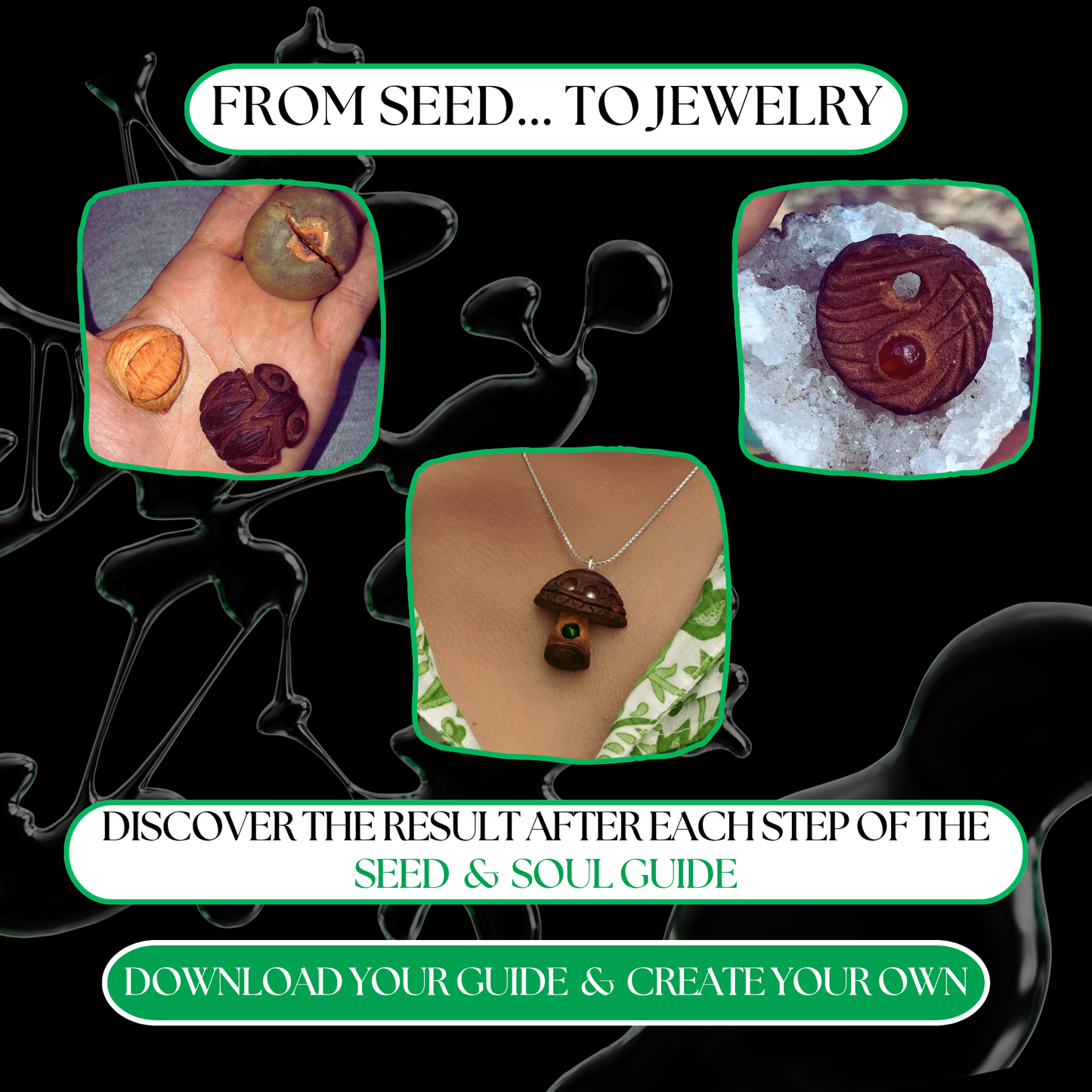 SEED & SOUL GUIDE – FROM SEED 🌿 TO NECKLACE 📿